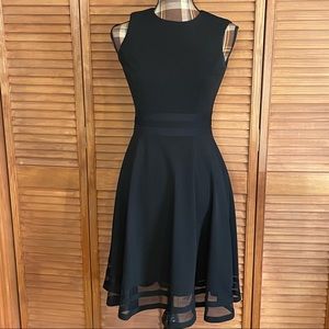 Calvin Klein Black Cocktail Dress Sz 2